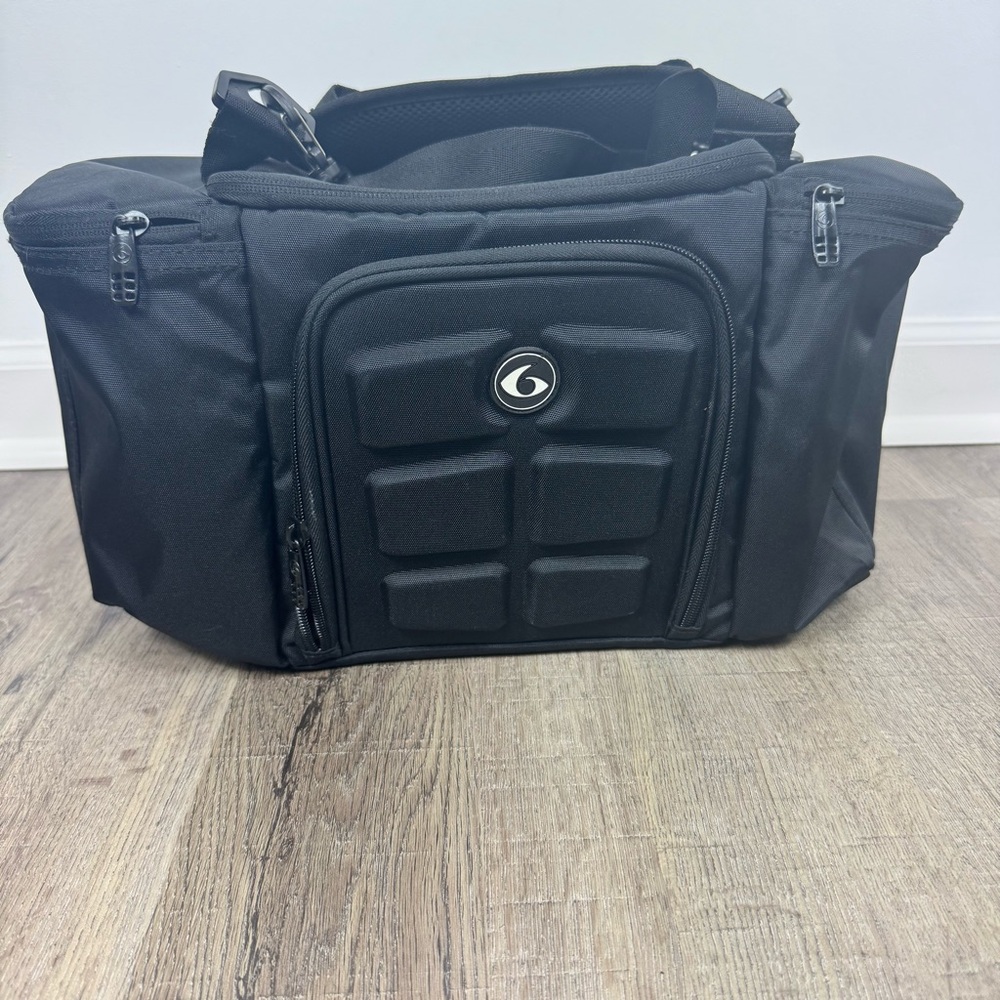 Six Pack Fitness Innovator 300 Insulated Cooler Bag Black Meal Prep Management